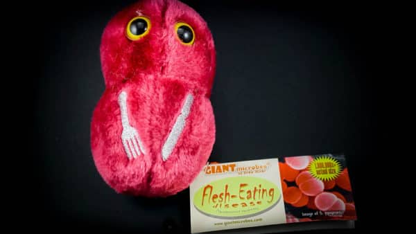 Giant Flesh Eating Bacteria plush toy