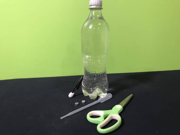 Cartesian diver science experiment - materials needed landscape