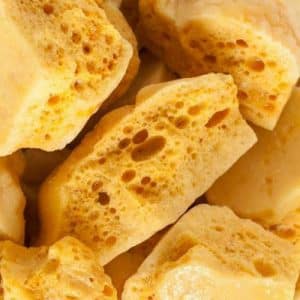 Pieces of honeycomb