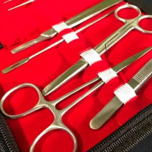 9 piece dissection kit
