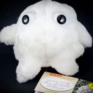 Giant White Blood Cell Plush Toy