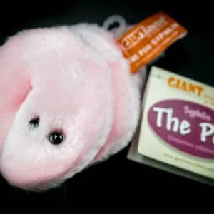 Giant Microbes Syphilis Great Pox Educational Plush Toy Original Soft Gift 15cm 
