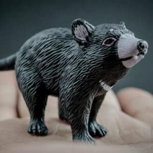 Tasmanian devil replica