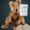 Kangaroo finger puppet
