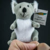 Koala finger puppet