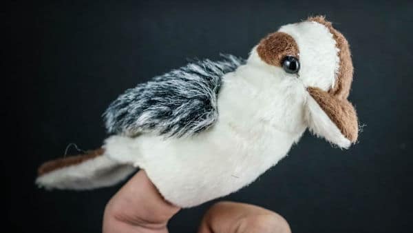 Kookaburra finger puppet