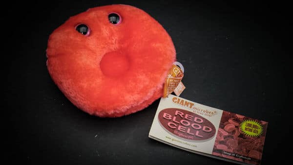 Giant Red Blood Cell Plush Toy