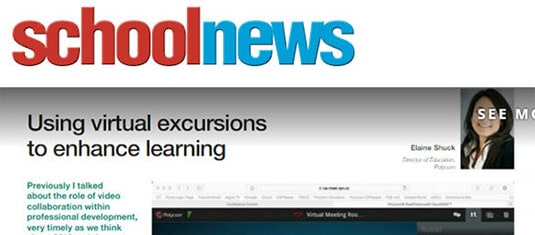 School news - Using Virtual Excursions to enhance learning