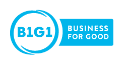 B1g1 - Business for Good Logo (blue)