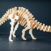 wooden dinosaur fossil
