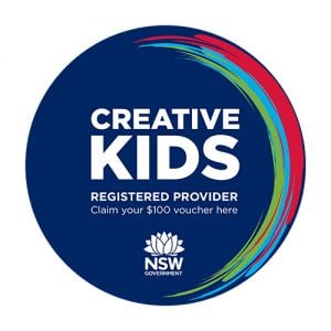 Creative Kids registered provider badge