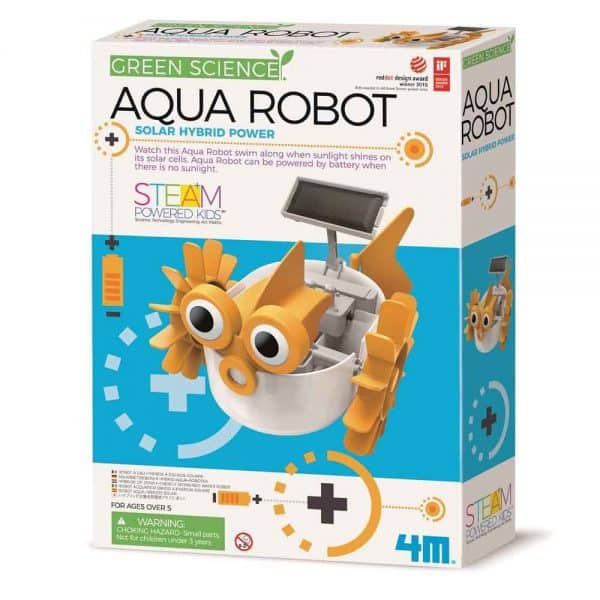Aqua robot in the box