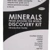 Mineral science kit instructions listing the 12 minerals inside