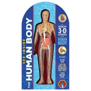 The See Inside The Human Body kit. The kit shows a transparent human body with major organs visible