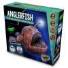 nglerfish floor puzzle box, showing an anglerfish with it's mouth open and it's lure lit up above it's head