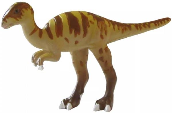 Brown and yellow Atlascopcosaurus plastic replica