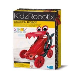 4M KidzRobotix Dragon kit in a box (shows a picture of a red dragon)