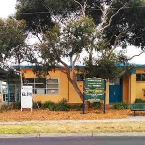 French Street Hall Lalor front entrance as viewed from the street