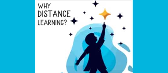 Why distance learning podcast title